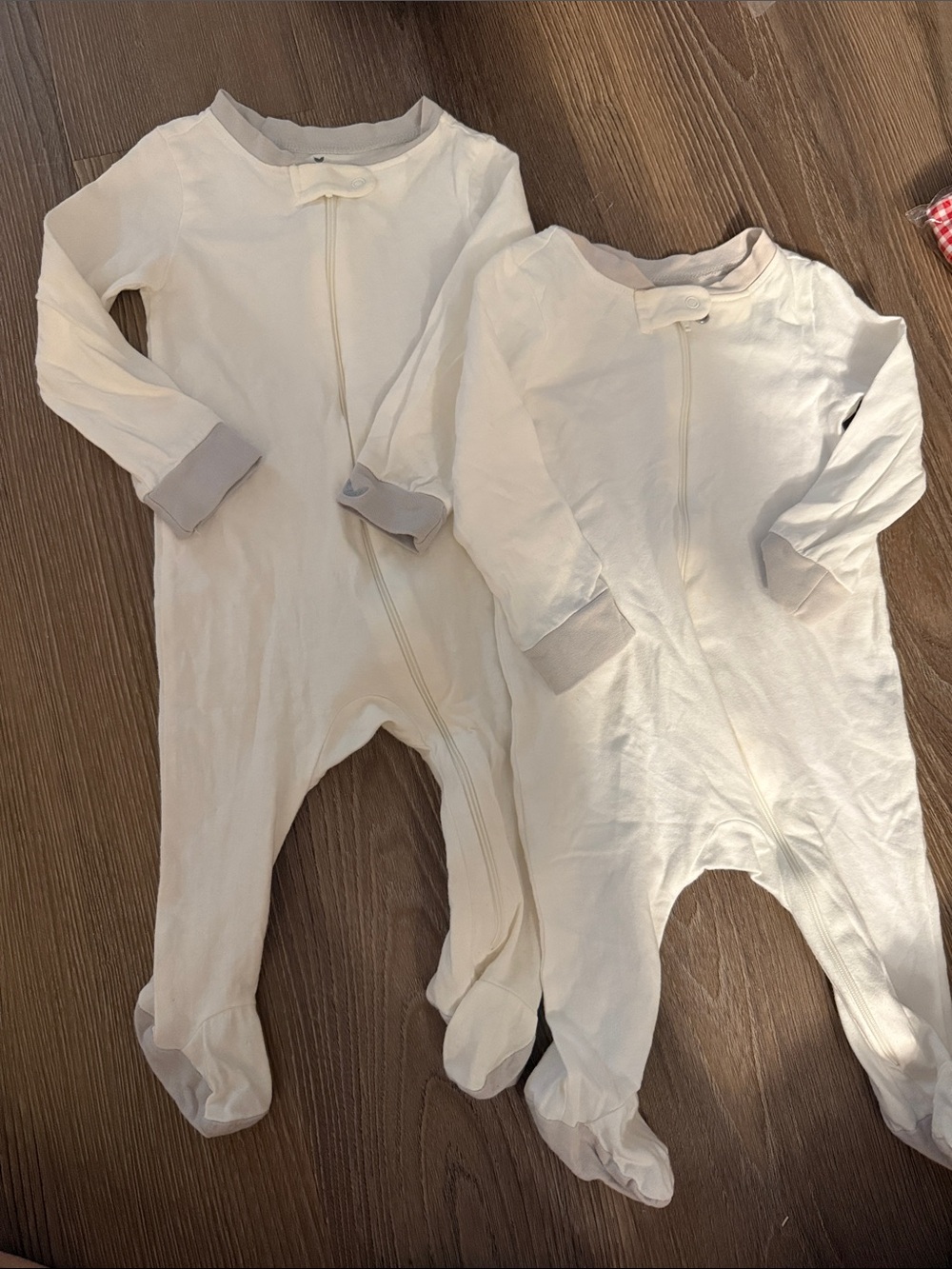 Petite Plume white footie bundle